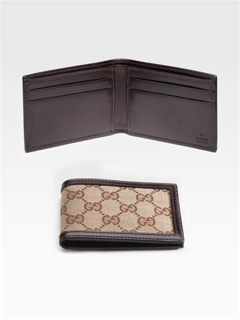 brown gucci mens wallet|checkered Gucci wallet.